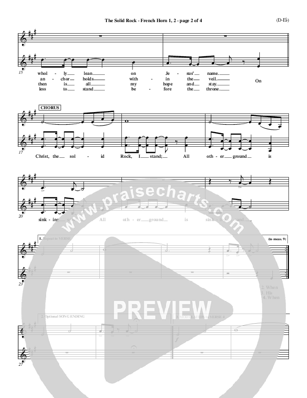 The Solid Rock French Horn 1/2 (Travis Cottrell)