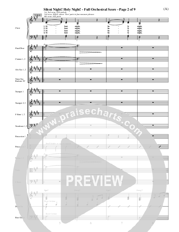 Silent Night Holy Night Orchestration ()