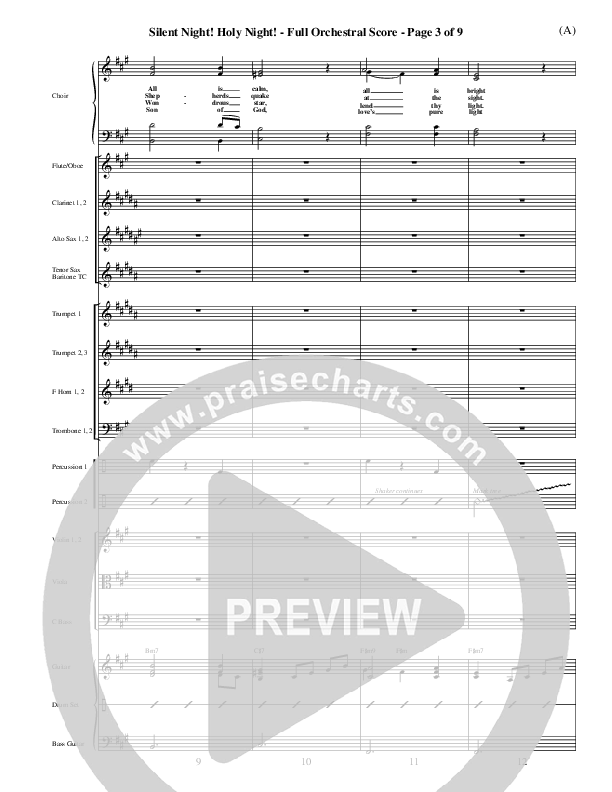Silent Night Holy Night Conductor's Score ()