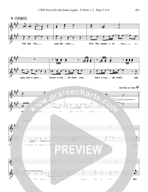 I Will Never Be French Horn 1/2 (Geoff Bullock)