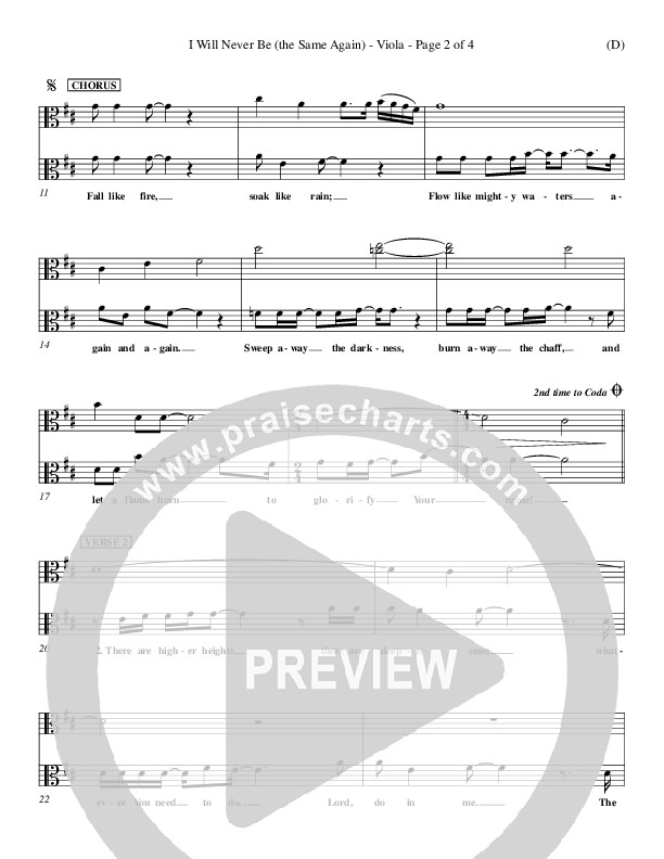 I Will Never Be Viola (Geoff Bullock)