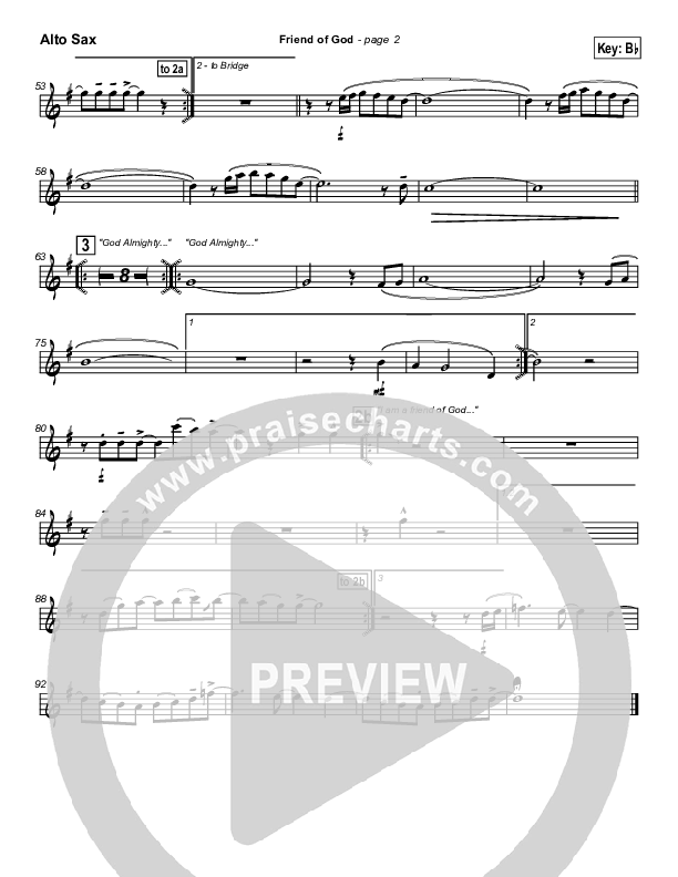 Friend Of God Alto Sax (Travis Cottrell)