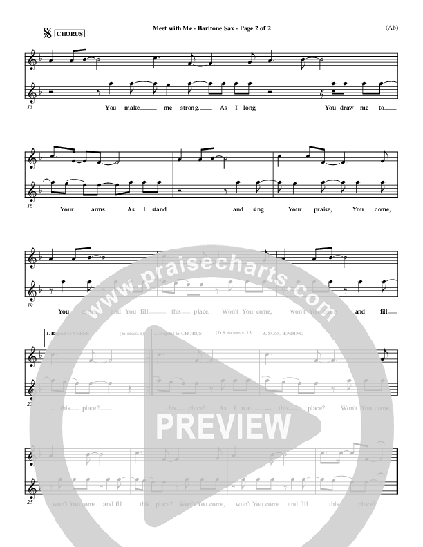 Meet With Me Bari Sax (Lamont Hiebert)