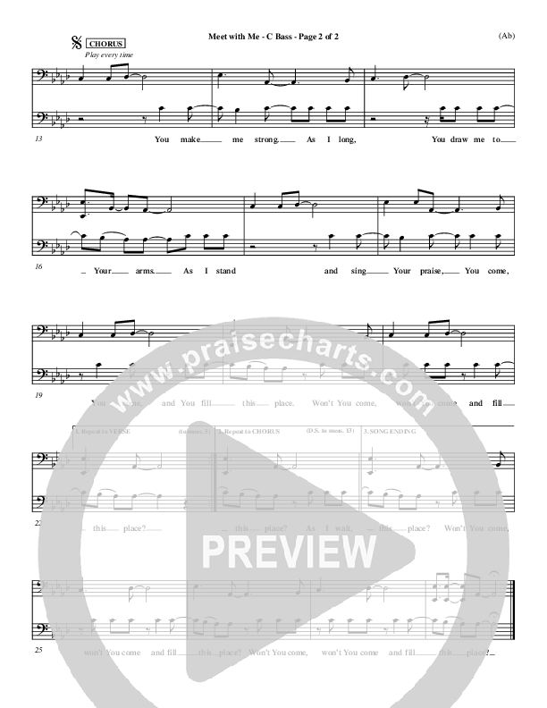 Meet With Me Contrabass (Lamont Hiebert)