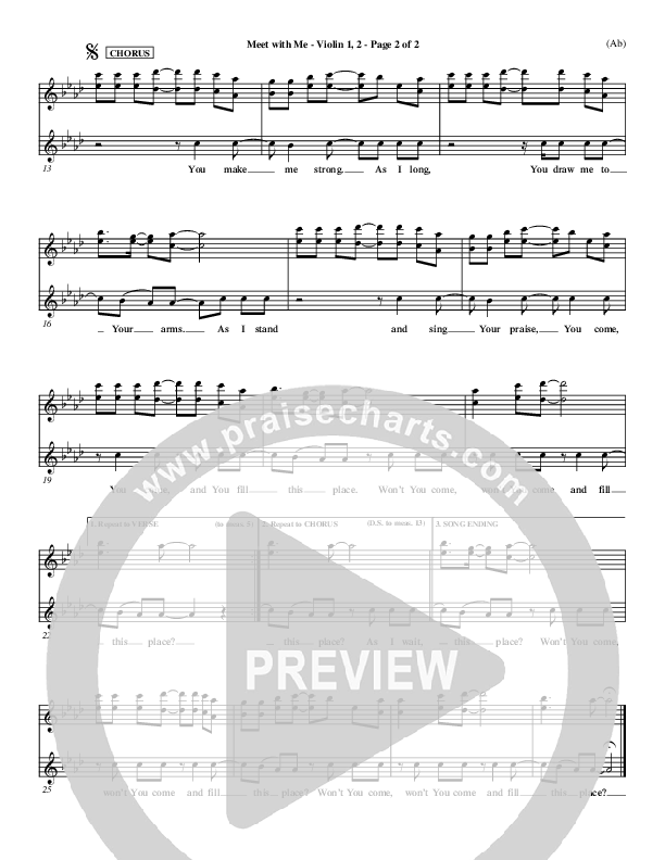 Meet With Me Violin 1/2 (Lamont Hiebert)