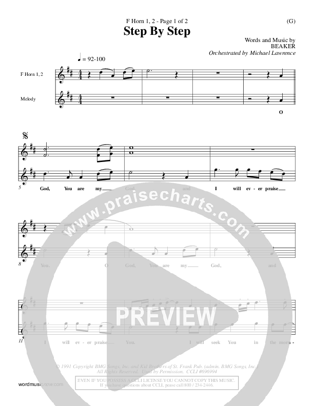 Step By Step French Horn 1/2 (David Strasser)