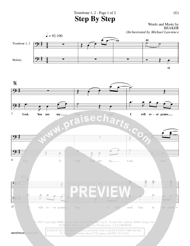 Step By Step Trombone 1/2 (David Strasser)