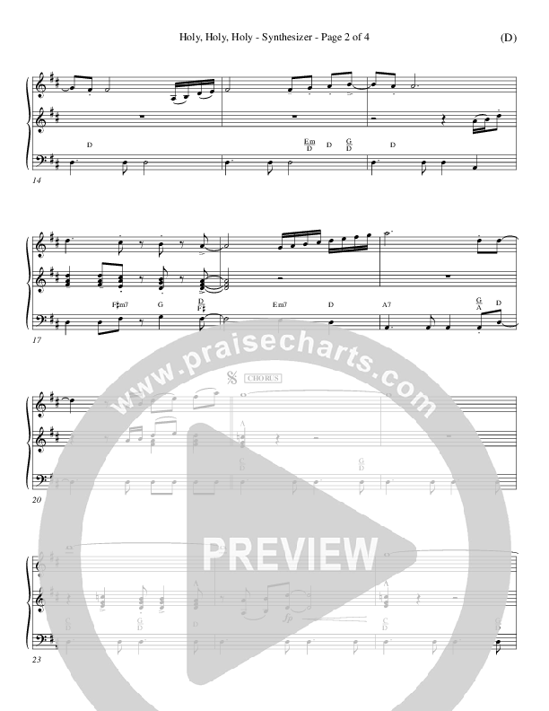 Holy Holy Holy Synth (Gary Oliver)