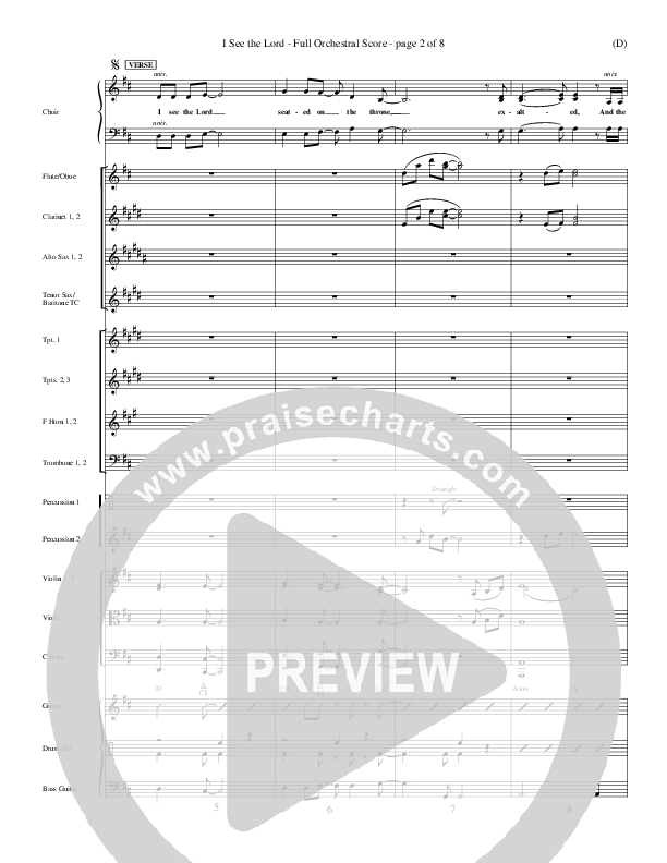 I See The Lord Conductor's Score (Chris Falson)