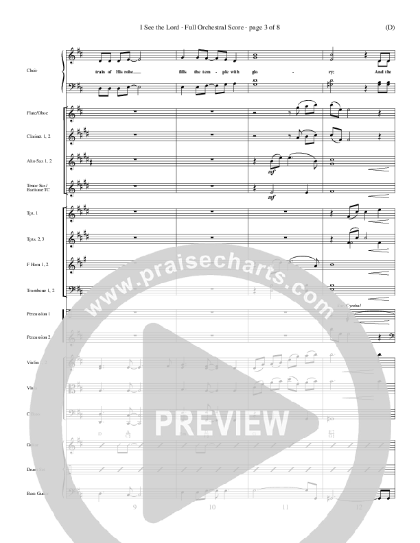 I See The Lord Conductor's Score (Chris Falson)