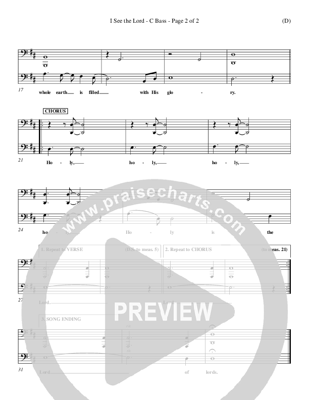 I See The Lord Contrabass (Chris Falson)