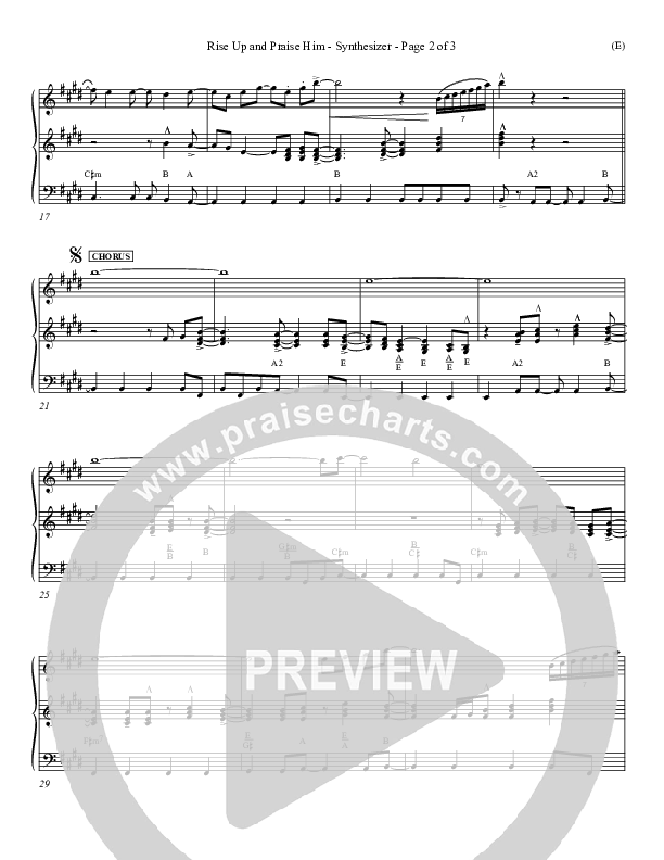 Rise Up and Praise Him Synth (Paul Baloche)