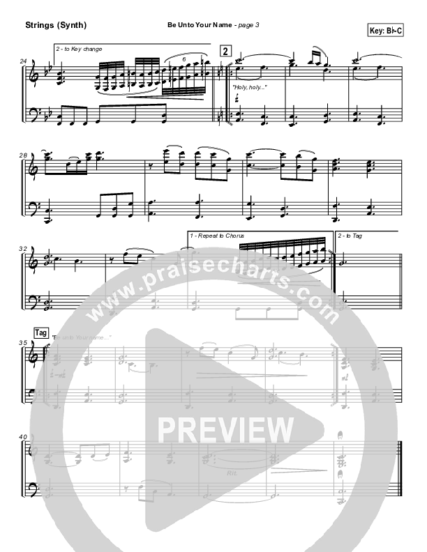 Be Unto Your Name Synth Strings (Travis Cottrell)