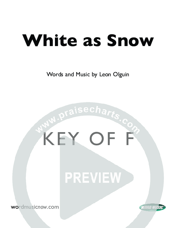 White As Snow Orchestration (Leon Olguin)