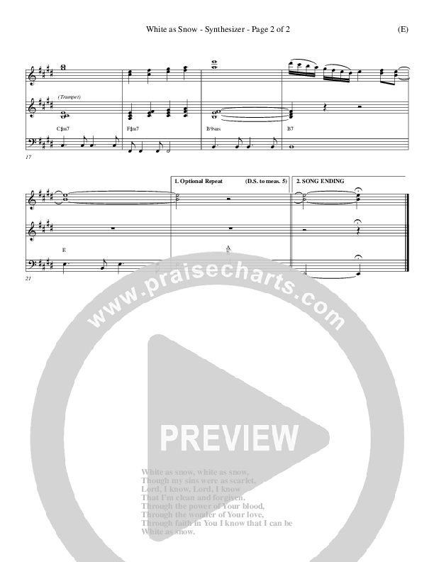 White As Snow Synth (Leon Olguin)