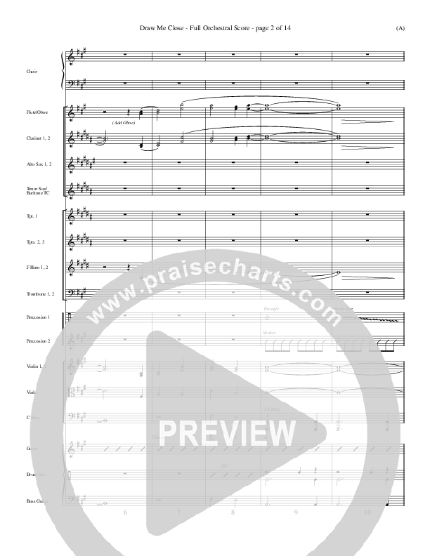 Draw Me Close Orchestration (Kelly Carpenter)