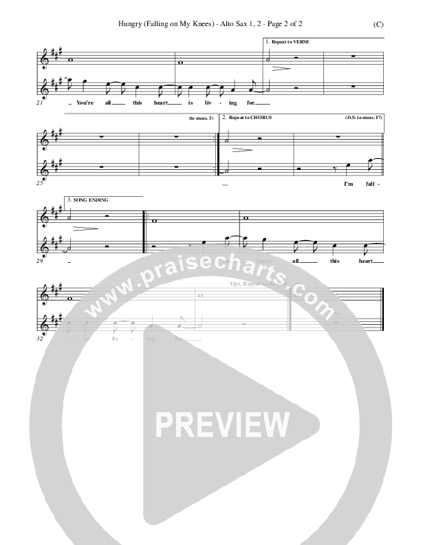 Hungry Alto Sax 1/2 (Kathryn Scott)