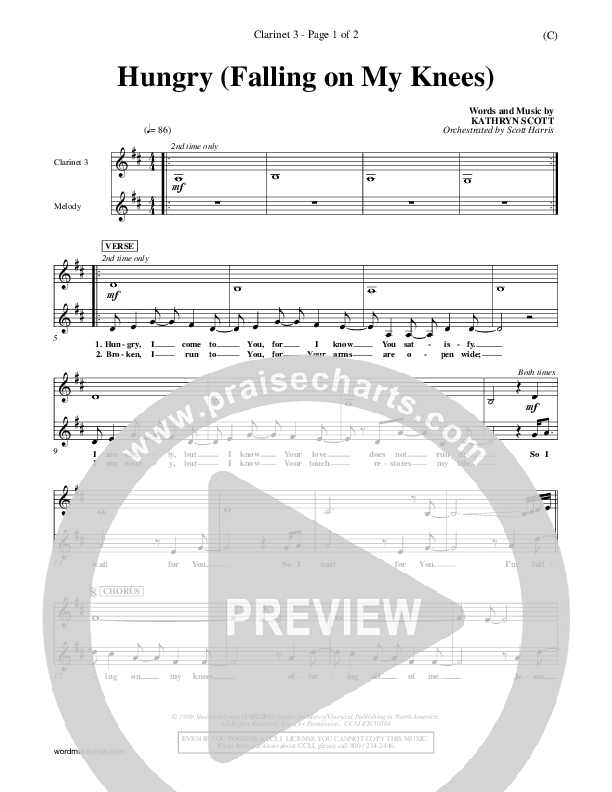 Hungry Clarinet 3 (Kathryn Scott)