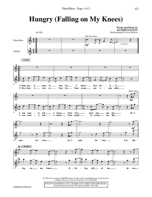 Hungry Flute/Oboe (Kathryn Scott)