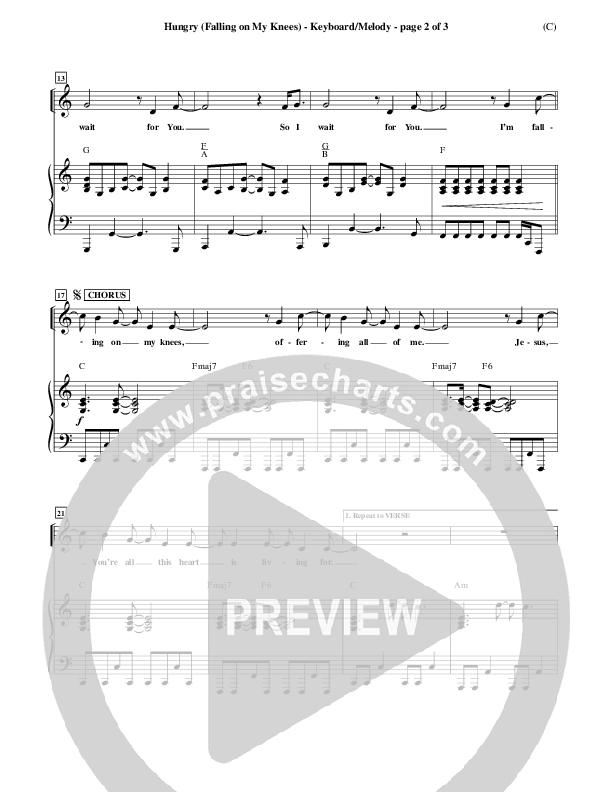 Hungry Piano/Vocal (Kathryn Scott)