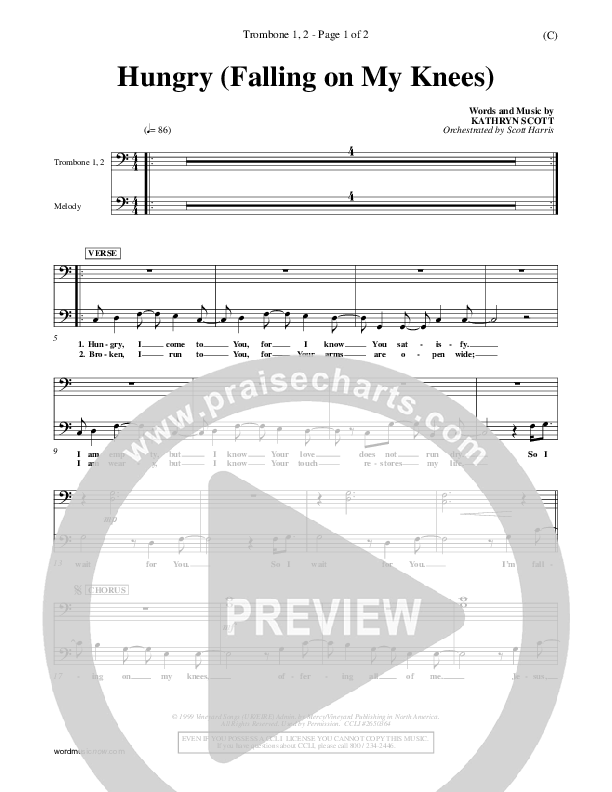 Hungry Trombone 1/2 (Kathryn Scott)