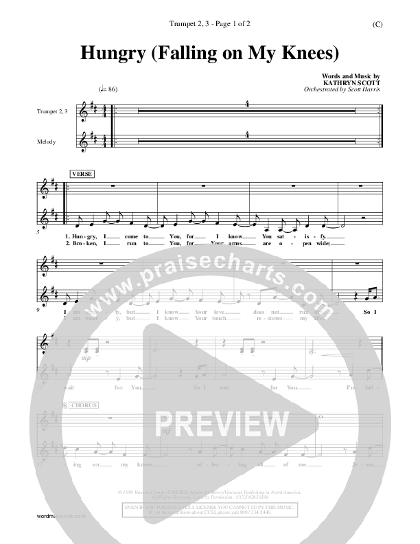 Hungry Trumpet 2/3 (Kathryn Scott)