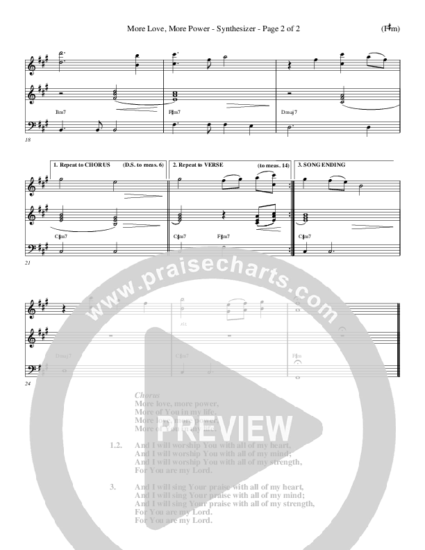 More Love More Power Synth (Jude Del Hierro)