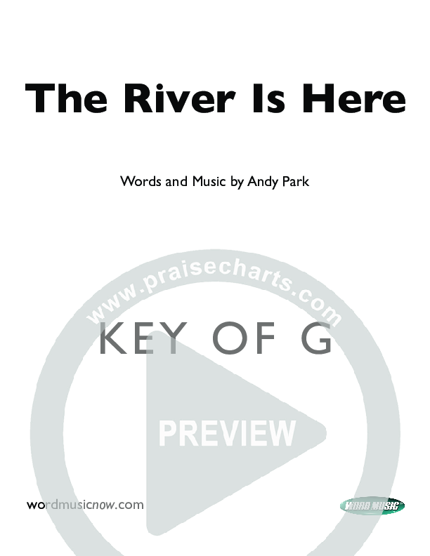 The River Is Here Cover Sheet (Andy Park)