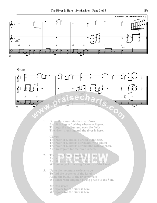 The River Is Here Synth (Andy Park)