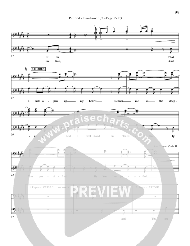 Purified Trombone 1/2 (Michael W. Smith)