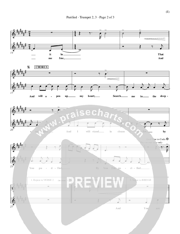 Purified Trumpet 2/3 (Michael W. Smith)