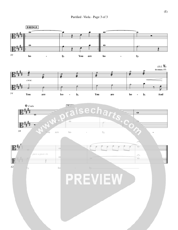 Purified Viola (Michael W. Smith)