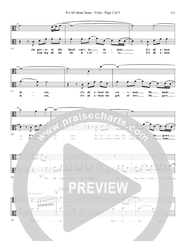 It's All About Jesus Viola (Henry Seeley)