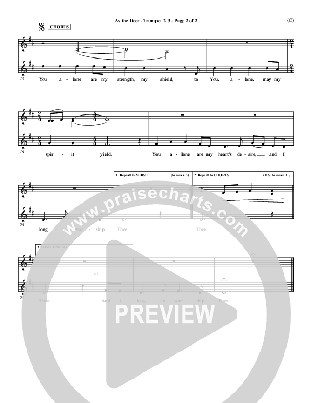 As The Deer Trumpet 2/3 (Martin Nystrom)