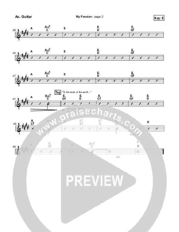 My Passion Acoustic Guitar (Travis Cottrell)