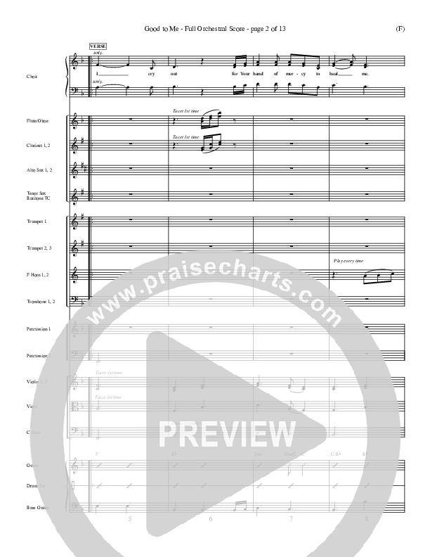 Good To Me Orchestration (Craig Musseau)
