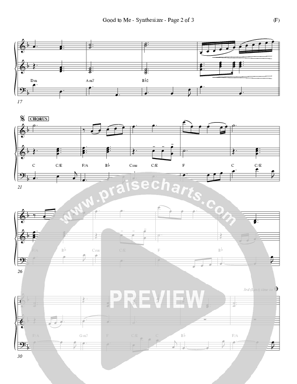 Good To Me Synth (Craig Musseau)