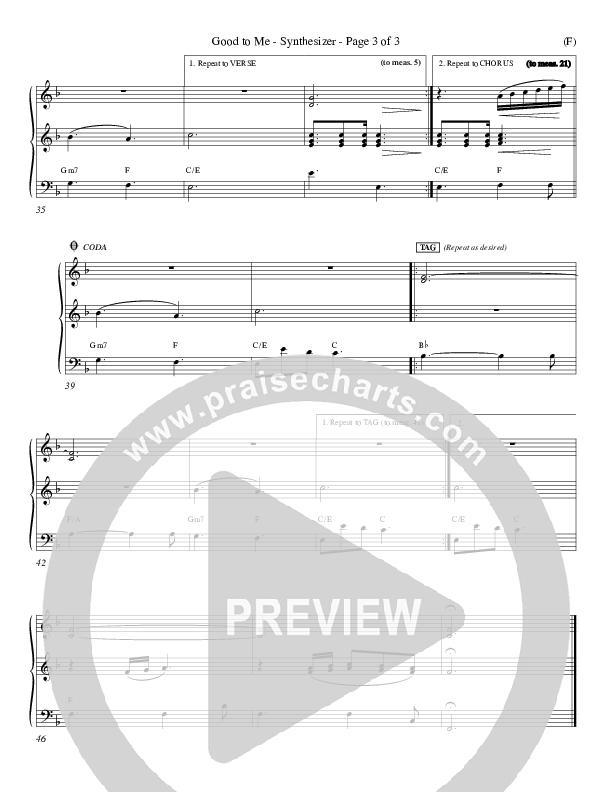 Good To Me Synth (Craig Musseau)