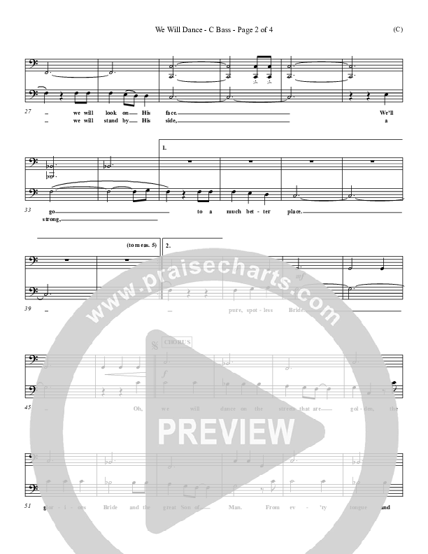 We Will Dance Contrabass (David Ruis)