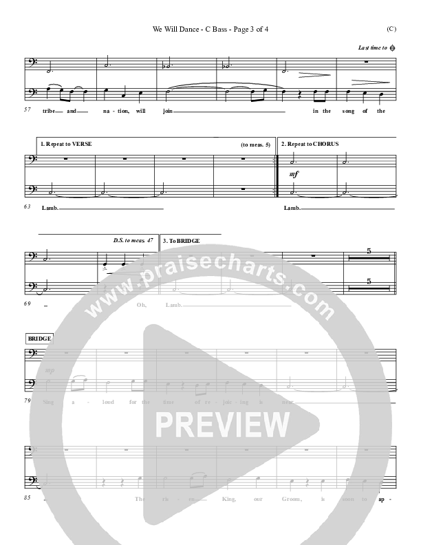 We Will Dance Contrabass (David Ruis)