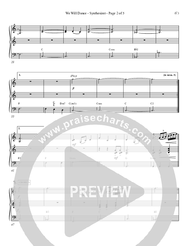 We Will Dance Synth (David Ruis)