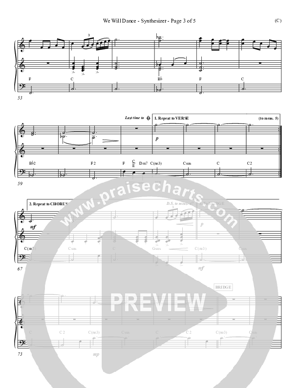 We Will Dance Synth (David Ruis)