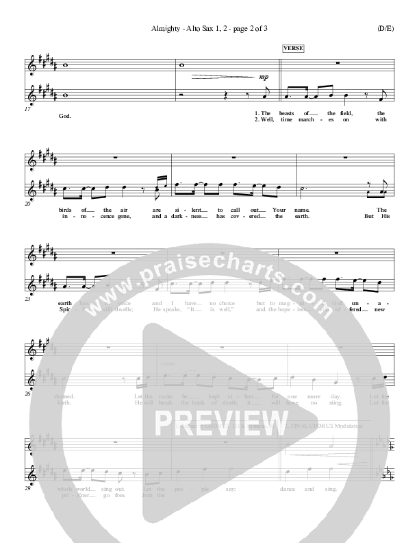 Almighty Alto Sax 1/2 (Wayne Watson)