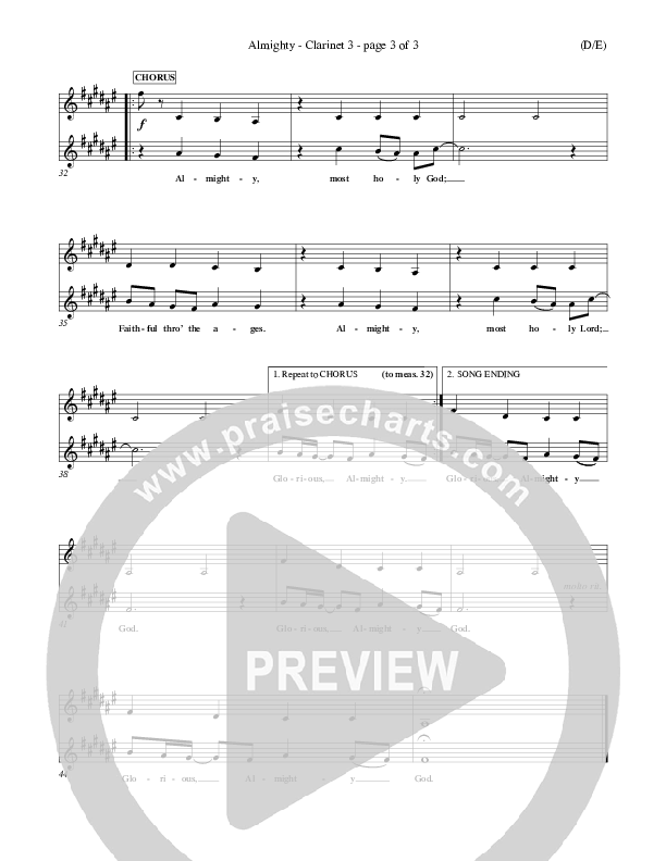 Almighty Clarinet 3 (Wayne Watson)