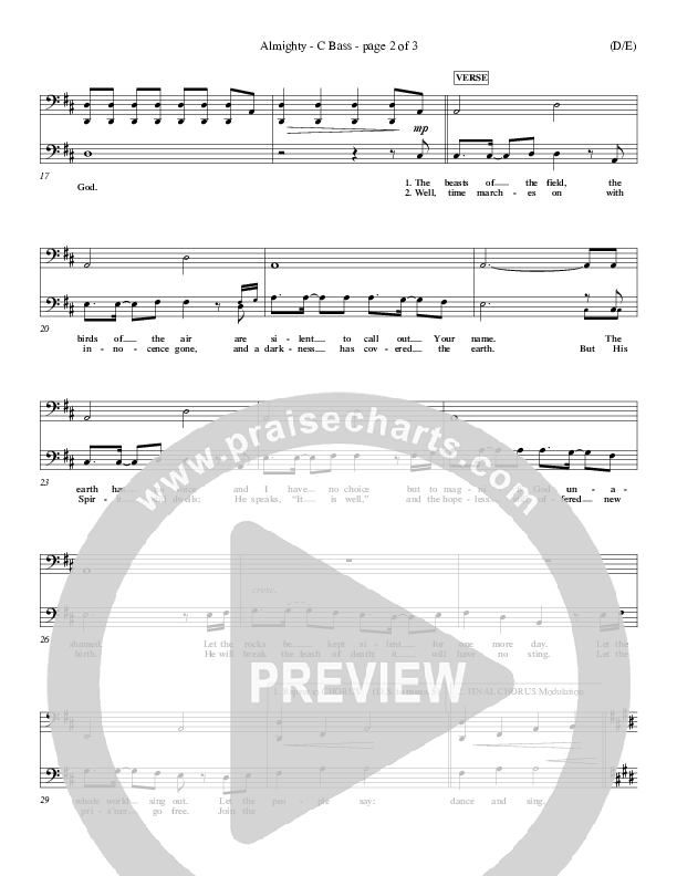 Almighty Contrabass (Wayne Watson)