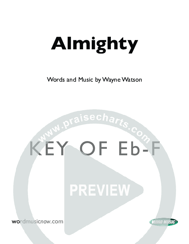 Almighty Orchestration (Wayne Watson)