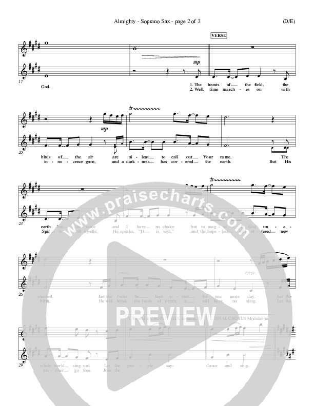 Almighty Soprano Sax (Wayne Watson)