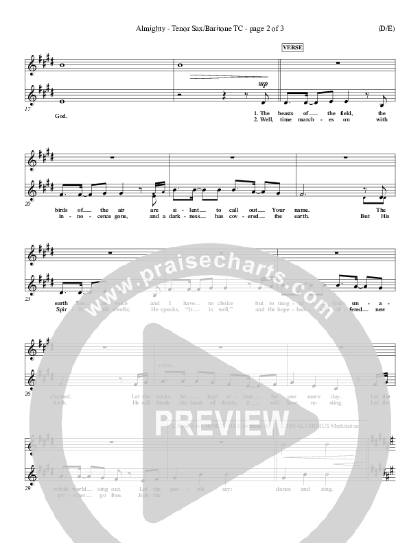 Almighty Tenor Sax 2 (Wayne Watson)