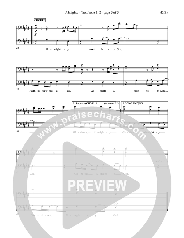 Almighty Trombone 1/2 (Wayne Watson)