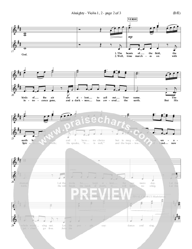 Almighty Violin 1/2 (Wayne Watson)